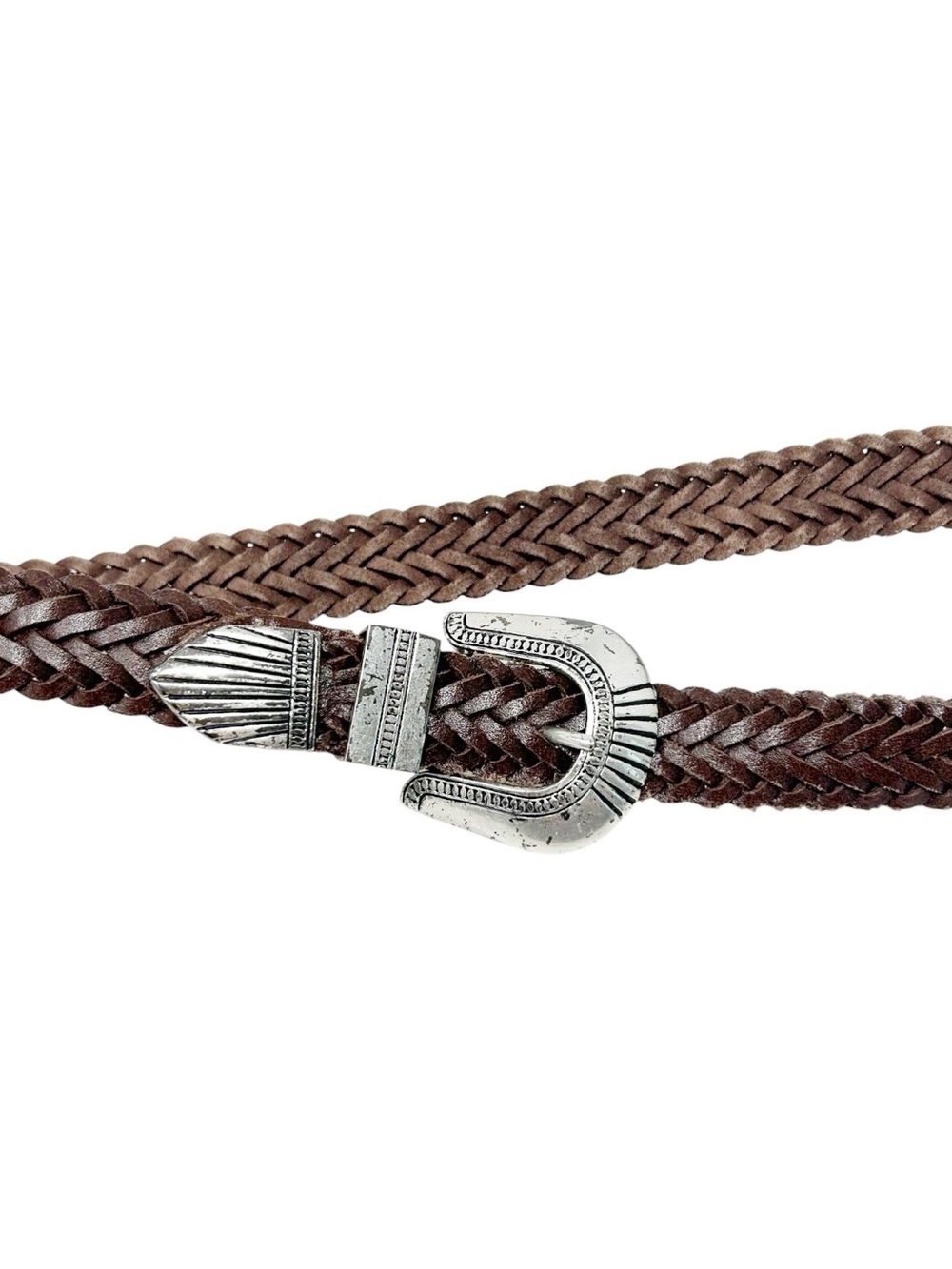 Hand Braided Leather Belt